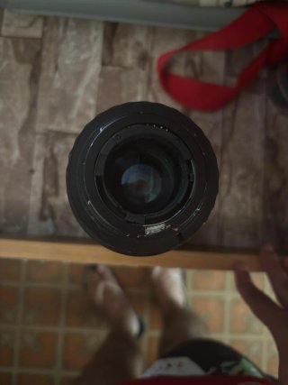 Objetivo Sigma 70-210mm con anillo adaptador