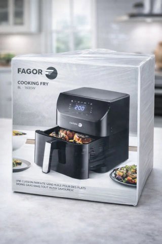 Freidora Fagor Cooking Fry 8L 1600W Nueva