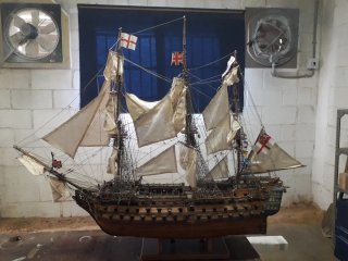 Maqueta Barco Velero Detallada