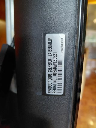 Televisión LG 32 Negra