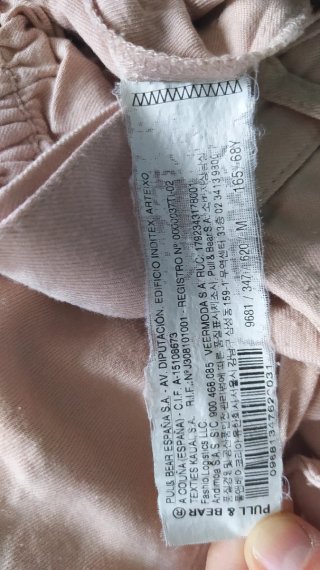 Pantalón ancho rosa Talla M