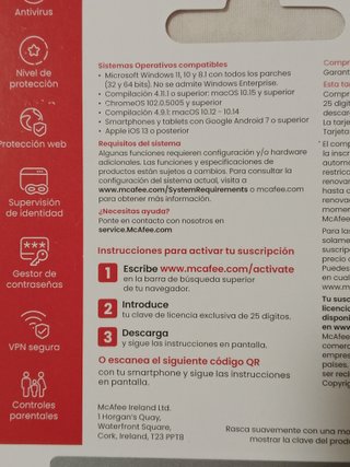 Microsoft 365 Personal e 2 McAfee LiveSafe 12 mesi