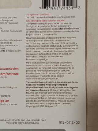 Microsoft 365 Personal e 2 McAfee LiveSafe 12 mesi