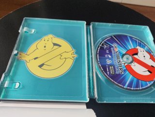 Cazafantasmas. Película Blu-ray. Steelbook.