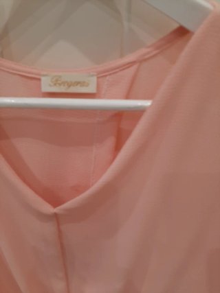 Vestido de fiesta salmon talla 40