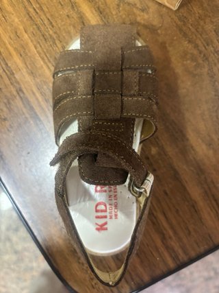 Sandalias piel niño KID ROS Talla 23