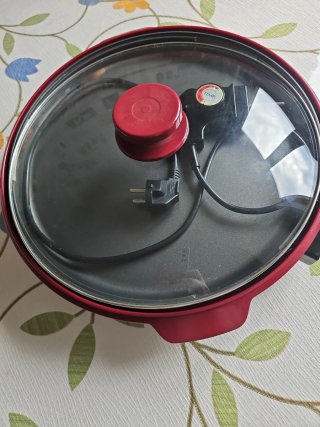 Paellera Eléctrica Roja