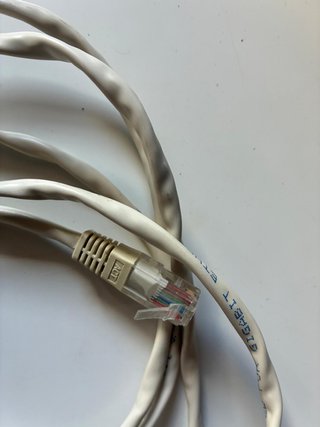 Cable Ethernet RJ45 CAT6 1.5m Blanco