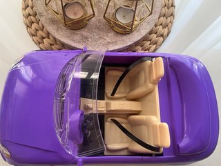 Coche Morado para Muñecas Barbie