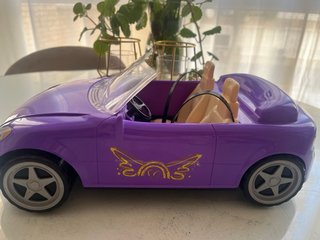 Coche Morado para Muñecas Barbie