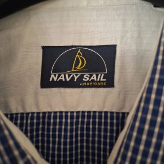 Camicia uomo NAVY SAIL a quadretti