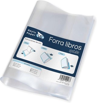 Forro para libros ajustable y resistente