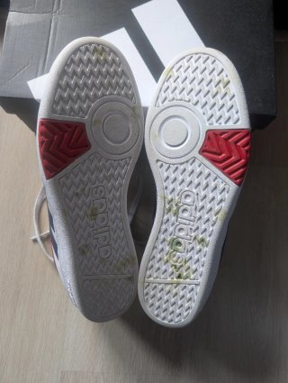 Zapatillas Adidas Hoops 4.0 Blancas (42)