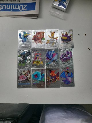 Cartas Pokémon Holográficas