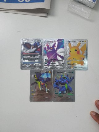 Cartas Pokémon Holográficas