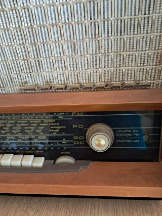 Radio antigua Scanecder FM/OC/GO