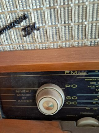 Radio antigua Scanecder FM/OC/GO