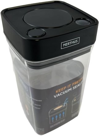 Bote hermético base cuadrada 900ml frescor