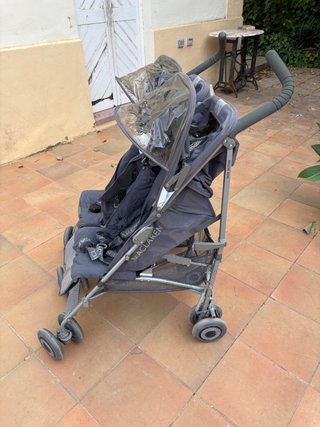 Carrito Gemelar Maclaren Twin Techno + Accesorios