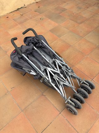 Carrito Gemelar Maclaren Twin Techno + Accesorios