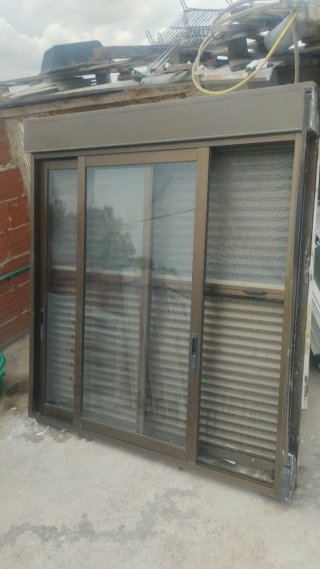 Ventana corredera aluminio