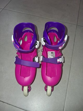 Patines rosas niña nuevos