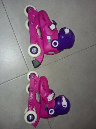 Patines rosas niña nuevos
