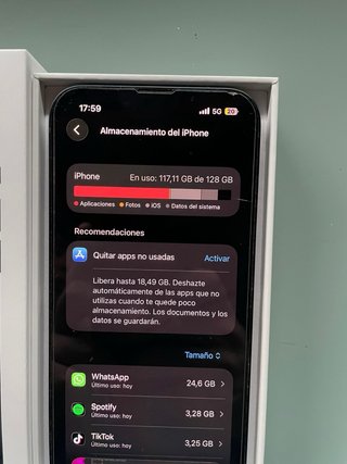 iPhone 13 128g Negro Midnight en muy buen estado