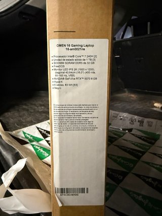 Portátil Gaming HP RTX 5070