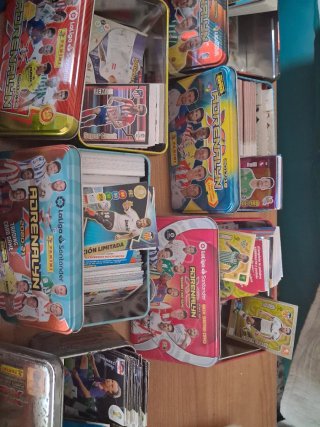Lote cromos Adrenalyn 13/14 y cajas