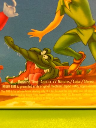DVD Peter Pan Disney COLECCIÓN LIMITED ISSUE.
