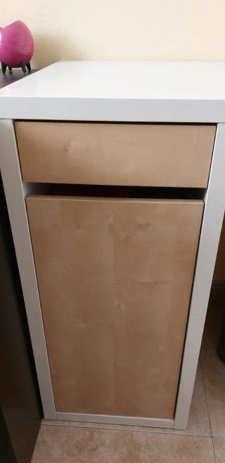 Escritorio blanco madera