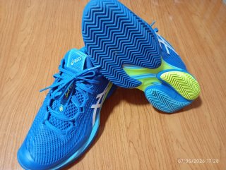 Deportivas Asics Azules y Multicolor