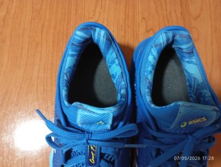 Deportivas Asics Azules y Multicolor