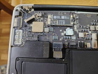MacBook Air 2013 Piezas Plata 1466