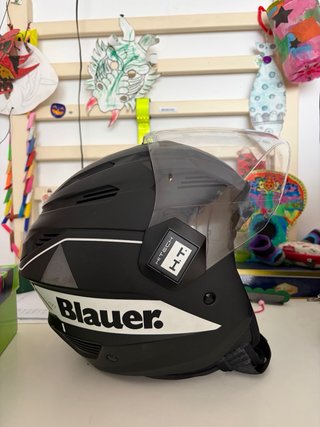 Casco de moto Blauer negro