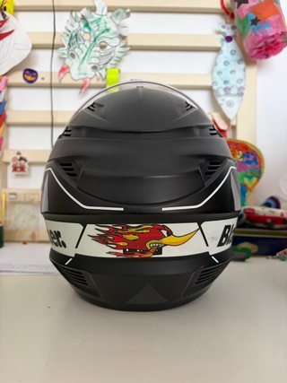 Casco de moto Blauer negro
