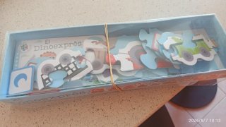 Puzzle infantil El Dinoexprés