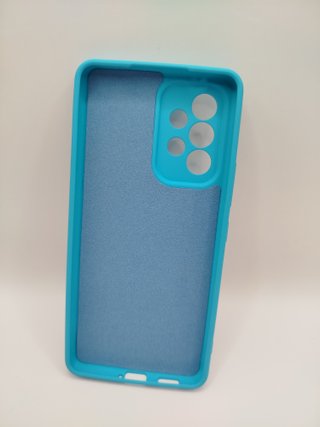 Funda Samsung A53 Roja y azul claro nueva