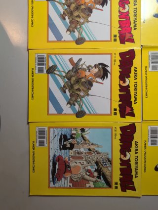 Varios comics dragon ball