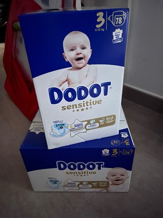 Pañales Dodot Sensitive Talla 3 (6-10 kg)