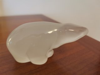 Oso polar de cristal