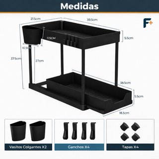 Organizzatore Sotto Lavandino Cucina