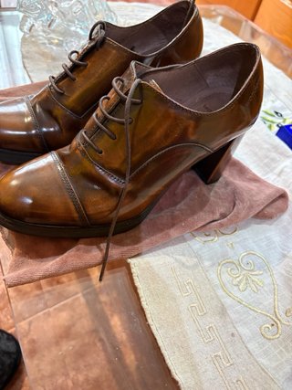 Botines Wonders Marrones Mujer