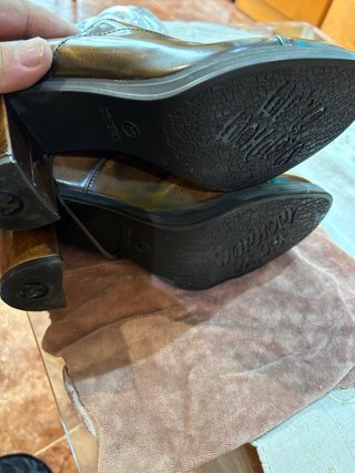 Botines Wonders Marrones Mujer