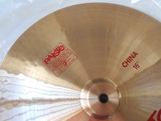 Plato Paiste 2002 China 16”