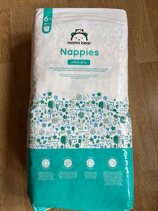 Pañales Mama Bear Talla 6+ (66 uds)