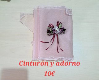 COMUNIÓN. CINTURONES Y CORONAS.