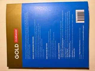 Libro C1 Advanced Gold New Edition Coursebook