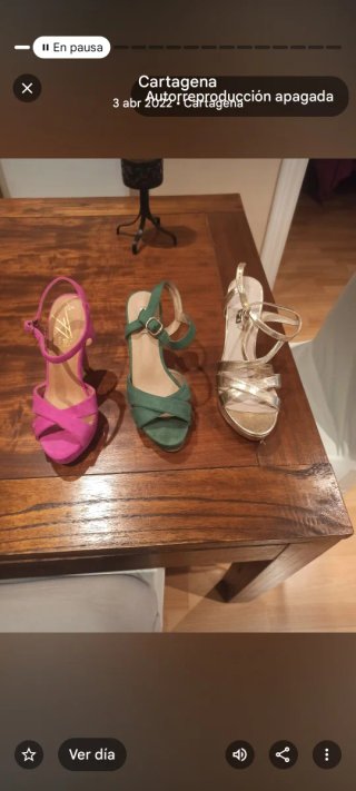 Zapatos de tacón varios colores , 39 todos menos
